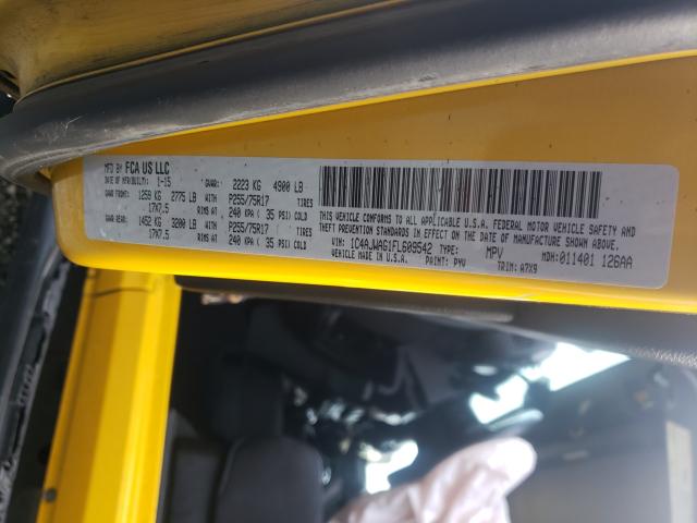 2015 JEEP WRANGLER S 1C4AJWAG1FL609542