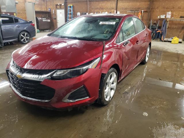 2019 CHEVROLET CRUZE PREM 1G1BF5SM9K7132598