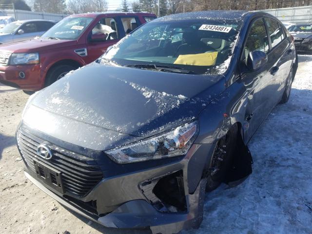 2019 HYUNDAI IONIQ BLUE KMHC65LC2KU176358