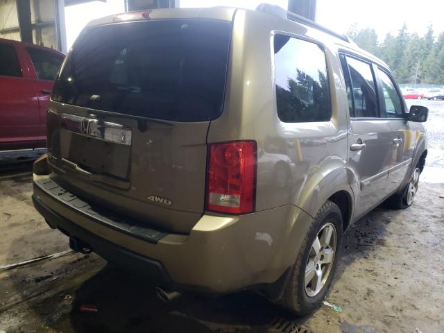 2011 HONDA PILOT EXL 5FNYF4H54BB079377