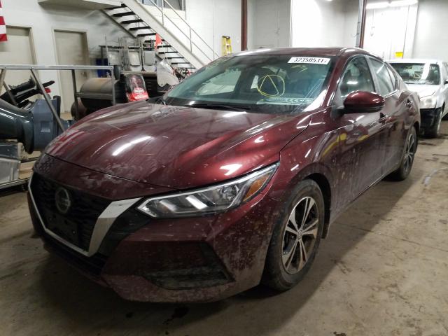 2020 NISSAN SENTRA SV 3N1AB8CV0LY235077