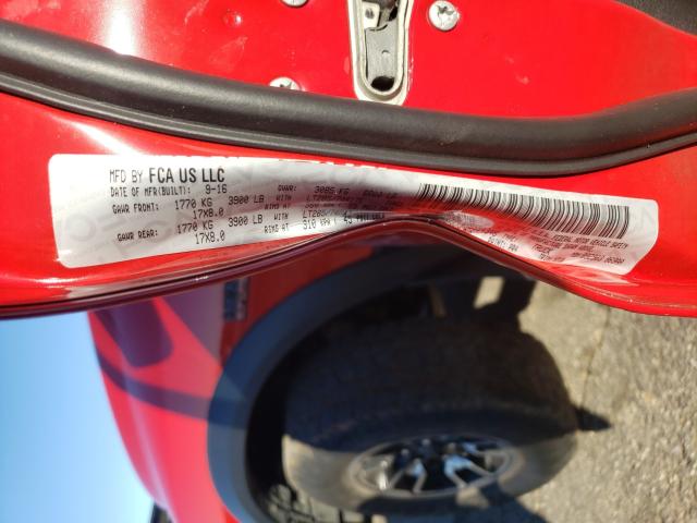 2017 RAM 1500 REBEL 1C6RR7YT4HS554346