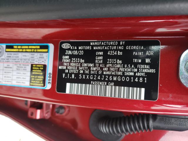 2021 KIA K5 LX 5XXG24J26MG001481