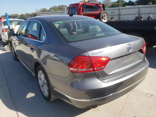 2012 VOLKSWAGEN PASSAT SEL 1VWCP7A3XCC064489