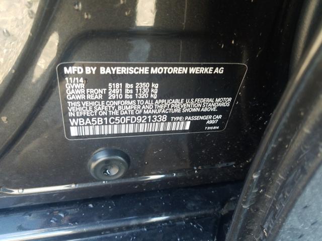 2015 BMW 535 I - WBA5B1C50FD921338