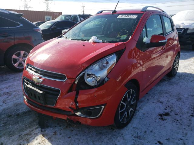 2014 CHEVROLET SPARK 2LT KL8CF6S92EC587231