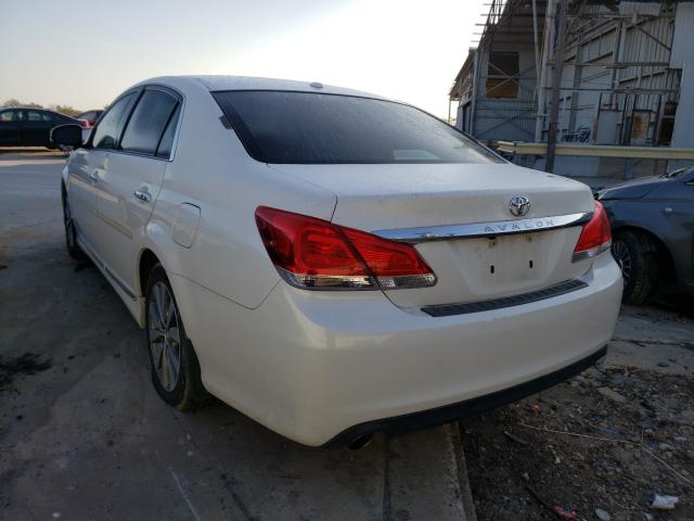 2011 TOYOTA AVALON BAS 4T1BK3DB6BU423771