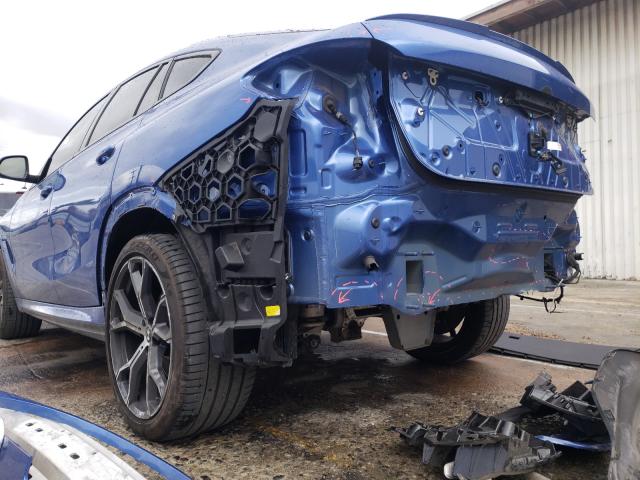 2020 BMW X6 M50I 5UXCY8C0XLLE40456