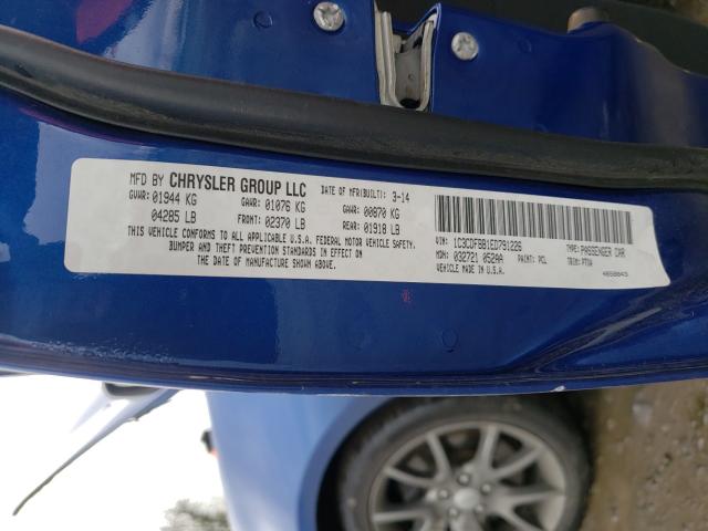 2014 DODGE DART SXT - 1C3CDFBB1ED791226