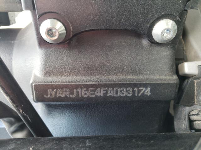 2015 YAMAHA YZFR6 JYARJ16E4FA033174
