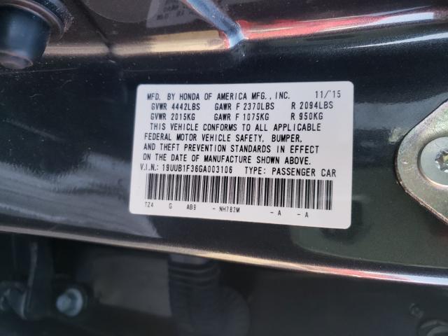2016 ACURA TLX 19UUB1F36GA003106