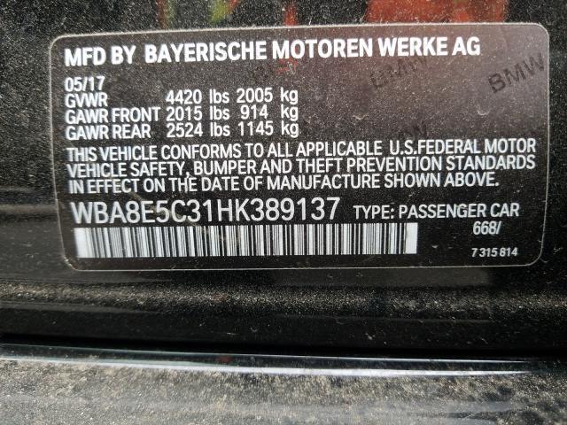 2017 BMW 328 D WBA8E5C31HK389137