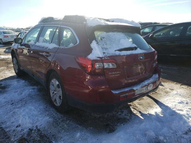 subaru outback 2015 vin 4s4bsbac5f3344899