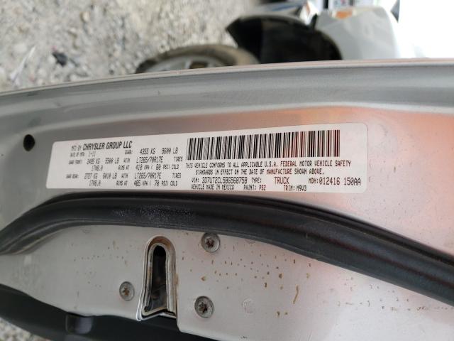 2011 DODGE RAM 2500 3D7UT2CL5BG568758