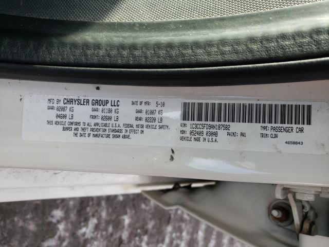 2010 CHRYSLER SEBRING LI 1C3CC5FD9AN187582
