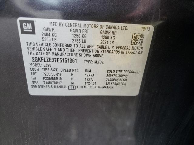 2014 GMC TERRAIN DE 2GKFLZE37E6161361