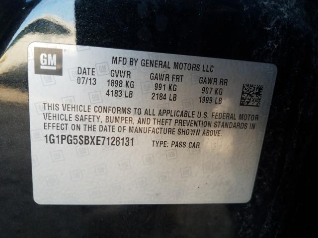 2014 CHEVROLET CRUZE LTZ 1G1PG5SBXE7128131