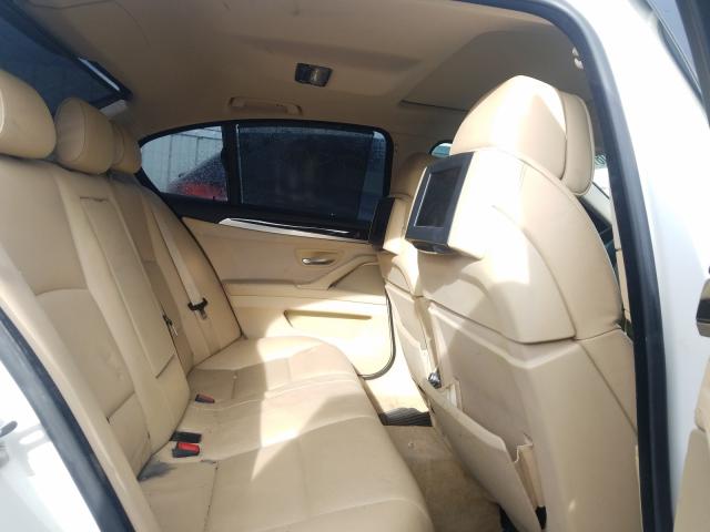 2012 BMW 550 I WBAFR9C51CDV59191