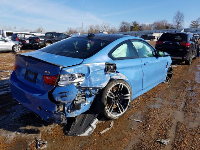 2016 BMW M4 WBS3R9C53GK336781