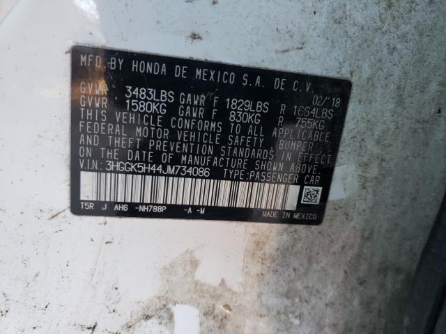 2018 HONDA FIT LX 3HGGK5H44JM734086