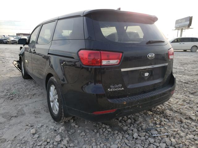 2017 KIA SEDONA L KNDMA5C12H6280710