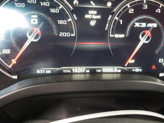 2020 BMW X3 M COMPE 5YMTS0C00LLT10064