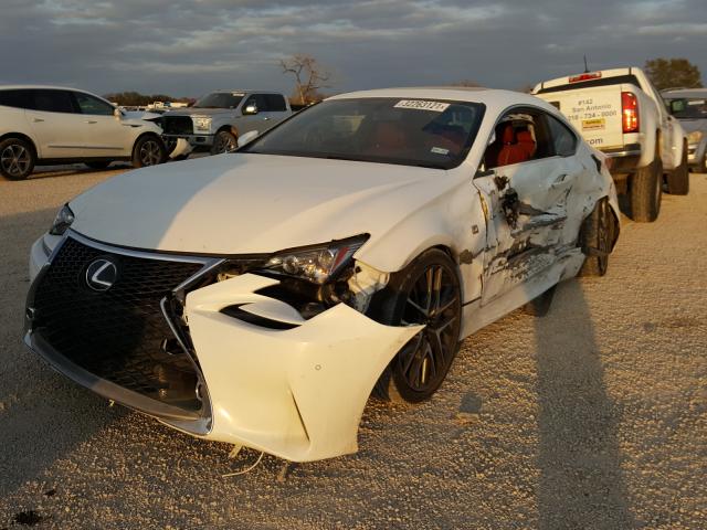 VIN JTHHA5BC5G5001354 2016 LEXUS RC no.2