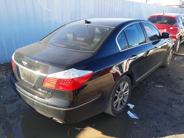 2011 HYUNDAI GENESIS 4. KMHGC4DF1BU126760