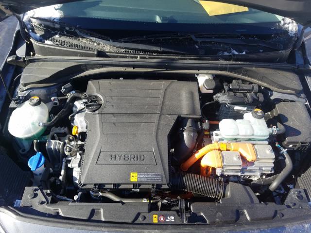 2019 HYUNDAI IONIQ BLUE KMHC65LC2KU176358