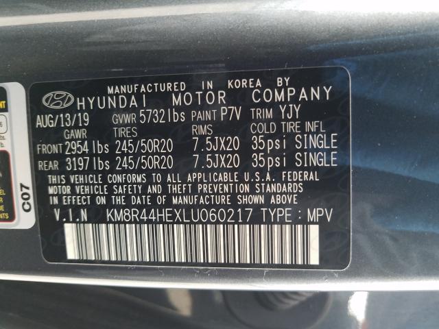 2020 HYUNDAI PALISADE S - KM8R44HEXLU060217