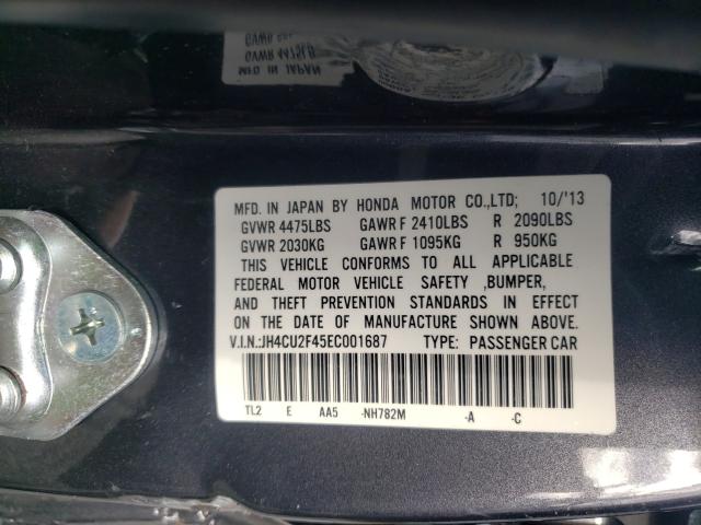 2014 ACURA TSX JH4CU2F45EC001687