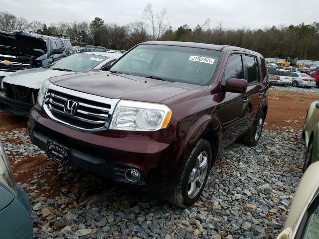 2012 HONDA PILOT EXL 5FNYF3H54CB025556