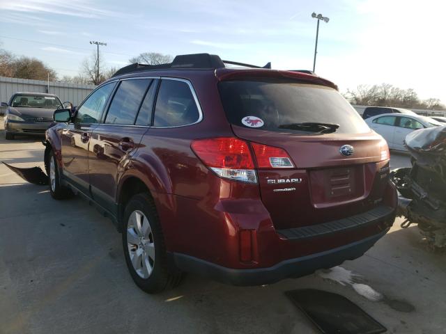 2012 SUBARU OUTBACK 3. 4S4BRDKC2C2291005