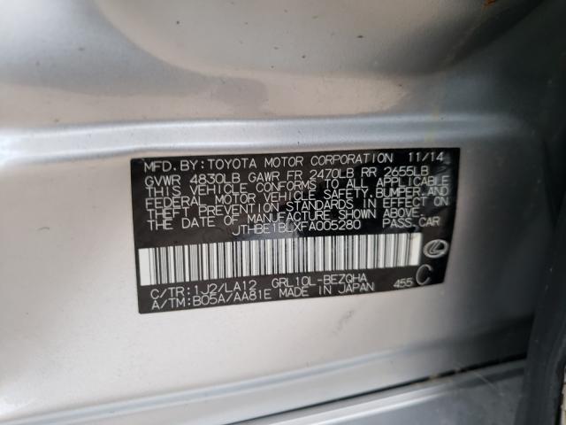 2015 LEXUS GS 350 JTHBE1BLXFA005280