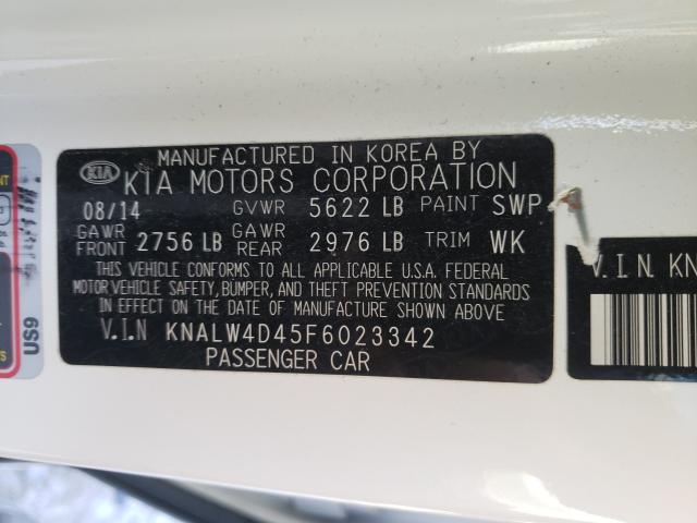 2015 KIA K900 KNALW4D45F6023342