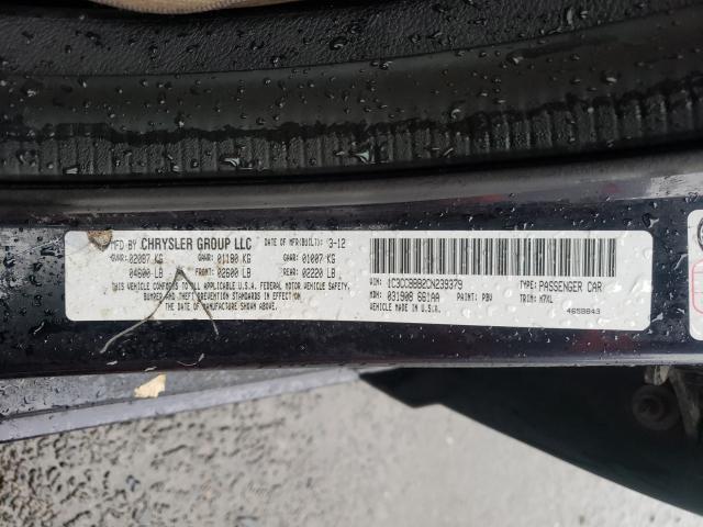2012 CHRYSLER 200 TOURIN - 1C3CCBBB2CN239379