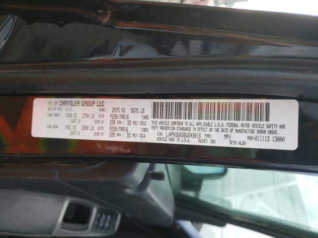 2011 JEEP LIBERTY RE 1J4PN3GK6BW543016