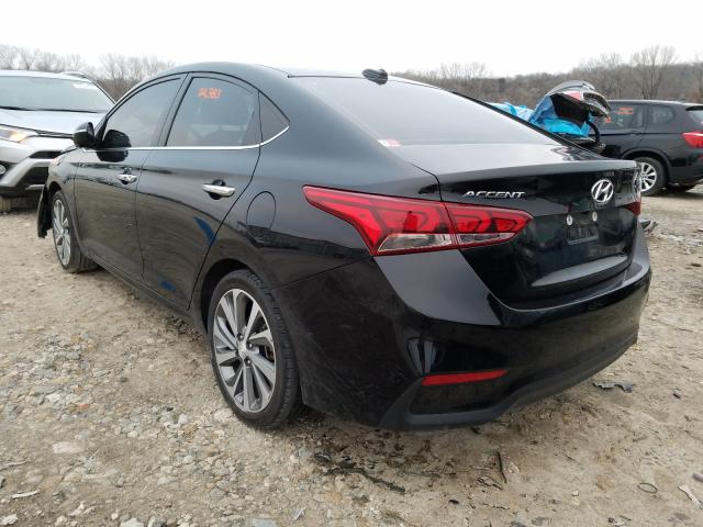 2019 HYUNDAI ACCENT LIM 3KPC34A3XKE048927