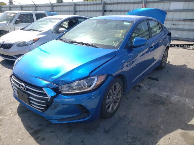 2018 HYUNDAI ELANTRA SE 5NPD84LF5JH316905