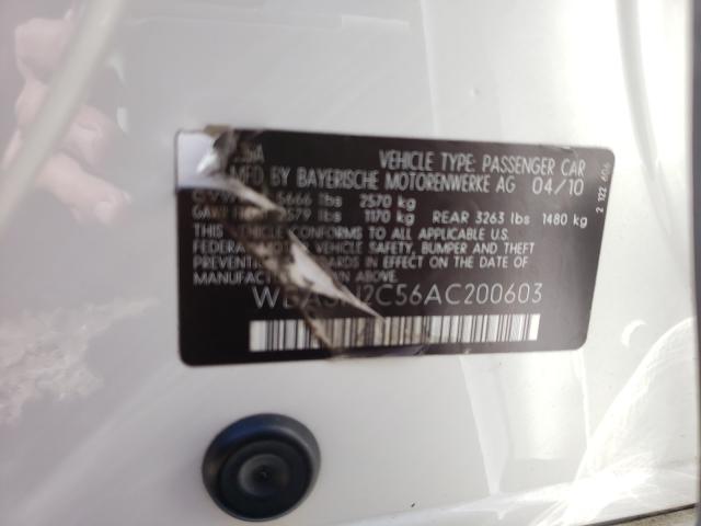 2010 BMW 535 GT WBASN2C56AC200603