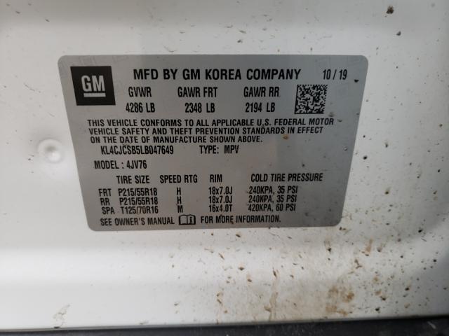 2020 BUICK ENCORE ESS KL4CJCSB5LB047649