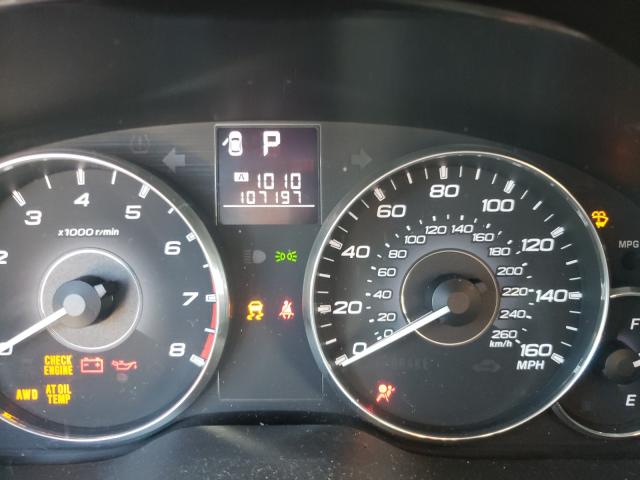 2012 SUBARU OUTBACK 3. 4S4BRDKC2C2291005