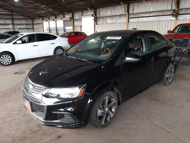 2019 CHEVROLET SONIC PREM 1G1JF5SB9K4128319