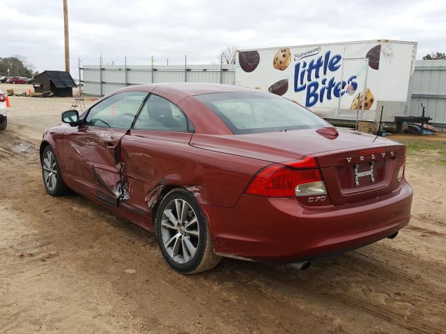2011 VOLVO C70 T5 YV1672MC9BJ109232