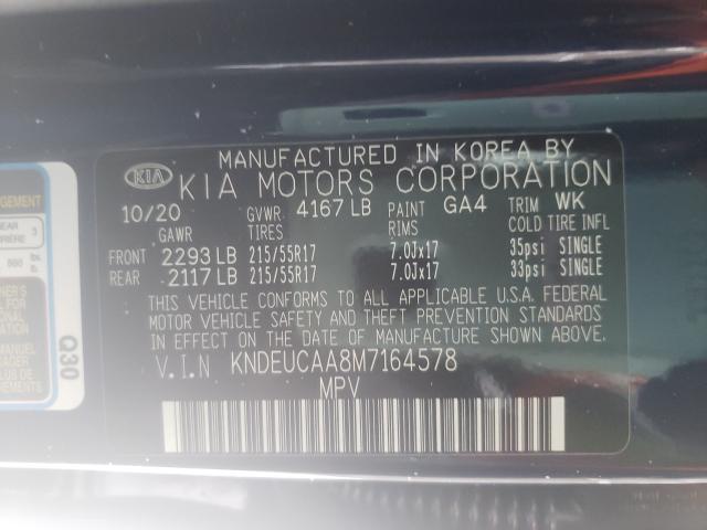 2021 KIA SELTOS S KNDEUCAA8M7164578