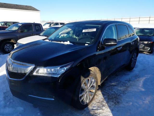 2014 ACURA MDX TECHNO 5FRYD4H46EB041262