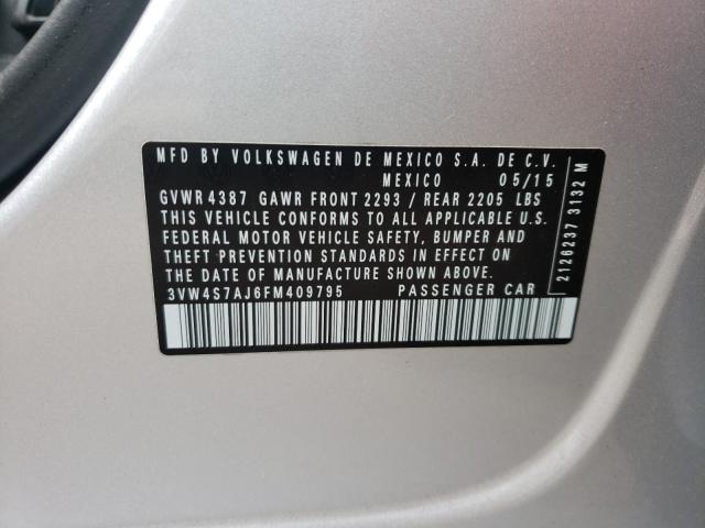 2015 VOLKSWAGEN JETTA GLI 3VW4S7AJ6FM409795