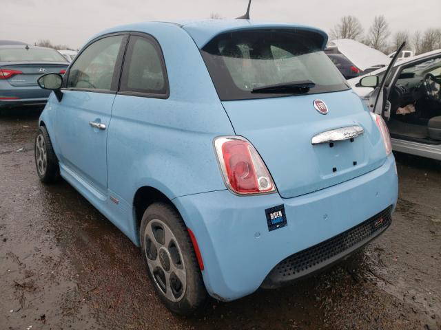 2017 FIAT 500 ELECTR - 3C3CFFGE2HT529906