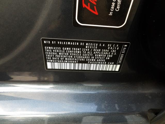 2018 VOLKSWAGEN GTI S 3VW547AU5JM288887