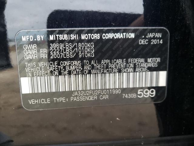 2015 MITSUBISHI LANCER ES JA32U2FU2FU011990